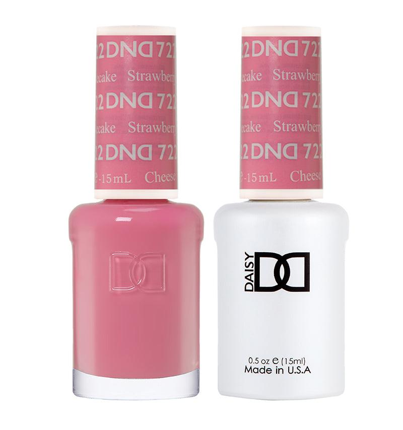 DND DC Gel & Lacquer Duo Strawberry Cheesecake #722